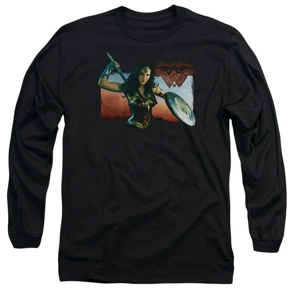 Wonder Woman Movie - Warrior Woman - Long Sleeve Shirt - Large
