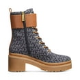 thumbnail image 3 of NWOB Michael Kors Womens Rory Lug Booties Dark Denim Logo Boots 6.5M B4HP, 3 of 5