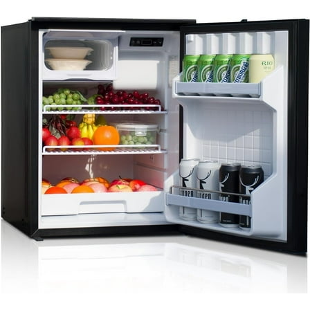 SMAD 3.0 Cu ft/85L RV Car Fridge with Freezer DC 12V/24V Camping  Refrigerator