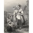 thumbnail image 1 of Happy Days Engraved by H. Cook After J. Brown Poster Print, 24 x 32, 1 of 1