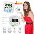 thumbnail image 5 of ZOUYUE 1 Pack Kitchen Timer for Cooking (Battery Included), Magnetic Digital Timers Loud Alarm Kitchen Timers for Cooking, Upgrade Silent Classroom Timer for Kids, Back Stand for Visual Timer(White), 5 of 7