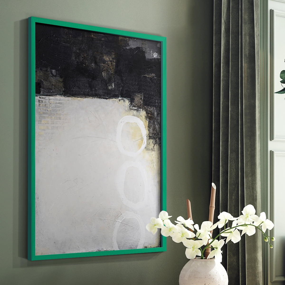 Below the Surface in Paper Solid Wood 8 x 10 Framed Print