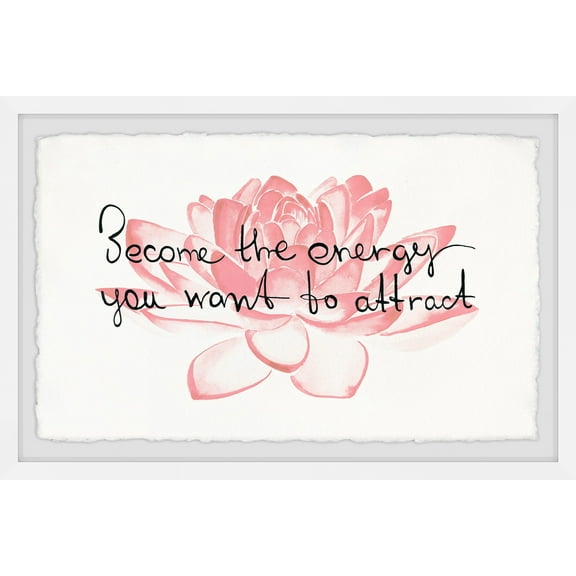 Marmont Hill Become the Energy VII Framed Wall Art