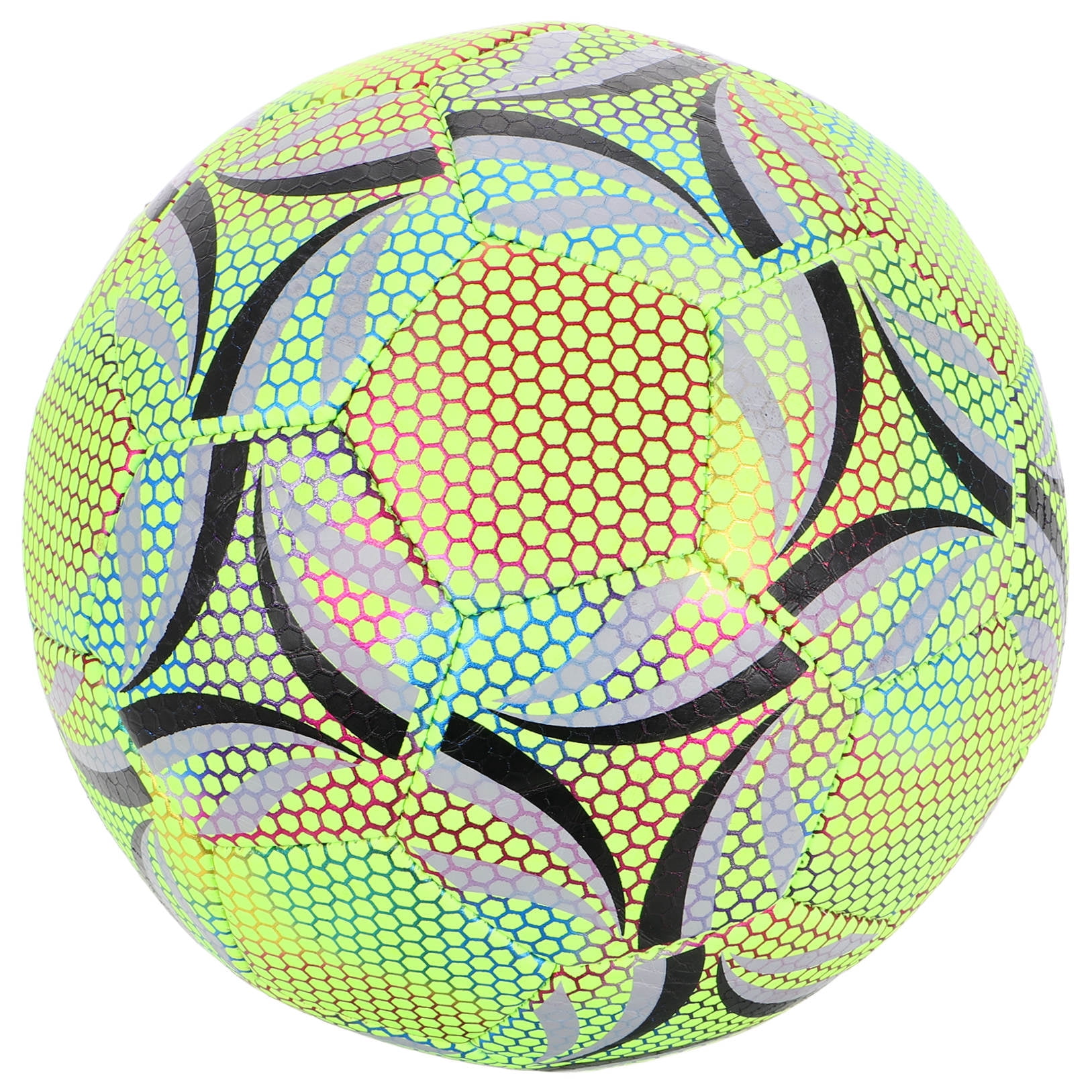 FELTECHELECTR Soccer Ball 1Set Multi Pu Glow in the Dark for Youth and Night and Training