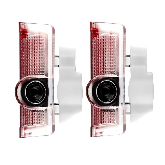 Proyector de luz de sombra, 2 piezas por par, luz de cortesía para puerta de automóvil, luz de cortesía LED, máxima comodidad