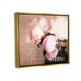 thumbnail image 3 of Stupell Industries Romantic Flower Garden Forever Graphic Art Metallic Gold Floating Framed Canvas Print Wall Art, Design by Susan Ball, 3 of 6