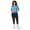 thumbnail image 5 of No nonsense Women's Cotton Capri, Twilight, Large, 5 of 5