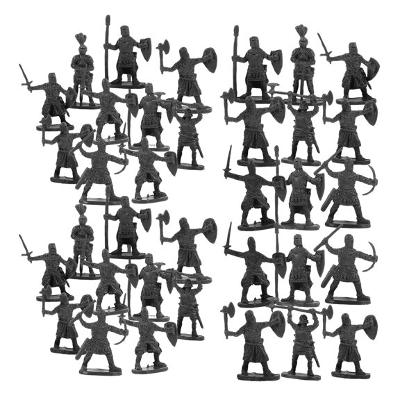 Home Forniture Decor Household Mini Soldier Model Sand Table Miniature People Figurines Kids Plastic 200 Pcs