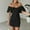 Black, variant on Gspmoly Summer Dress, Fashion Women Sexy Short Sleeve Strapless Backless Tube Top Evening Long Dress Cocktail Dress Prime Deals