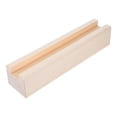 thumbnail image 1 of OUNONA Anti Slip Design Wooden Mirror Stand For Living Room With Makeup Mirror Bracket 1Set, 1 of 7