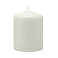 thumbnail image 3 of Stonebriar Collection Unscented White Pillar Candle, 3-Pack, 3” x 4", 35-Hour Burn Time, 3 of 4