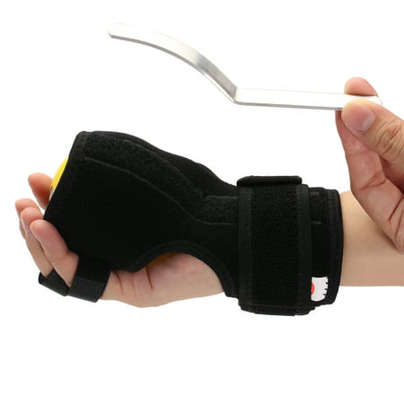 Moaere Resting Wrist Orthosis Night Hand Splint Support Immobilizer Finger Wrist Fracture Fixation Scaffold for Pain Tendinitis Sprain Fracture Arthritis