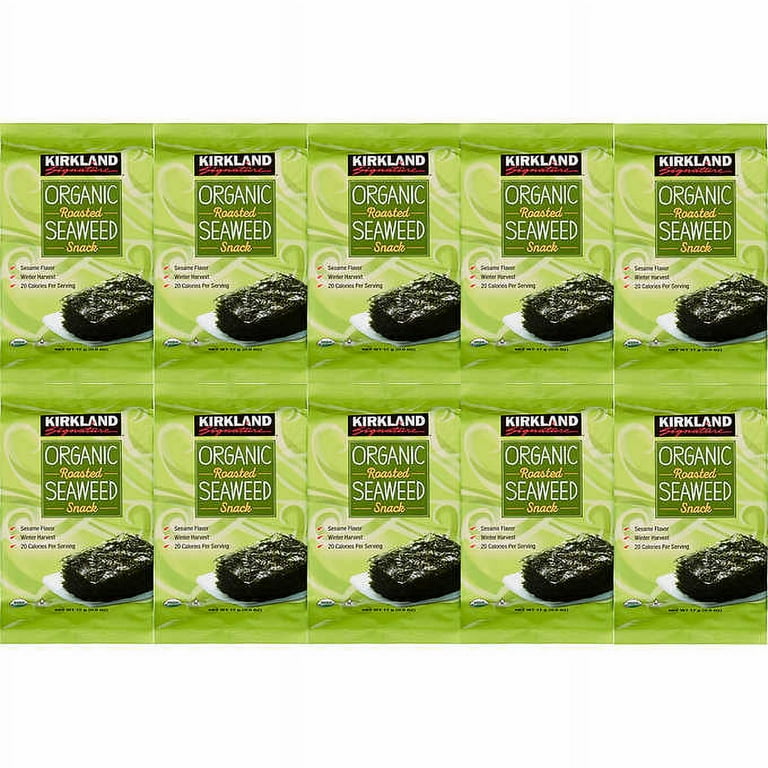 Roasted cheap seaweed costco