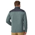 thumbnail image 3 of Free Country Men's Frore Sweater Knit Fleece Jacket Thyme S, 3 of 3