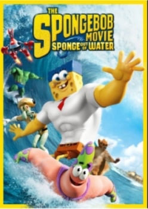 The SpongeBob Movie: Sponge Out Of Water (Walmart Exclusive) (DVD) - image 2 of 2