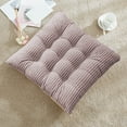 thumbnail image 4 of Cushion Chair Cushion Thickened Seat Cushion Student Stool Office Cushion Classroom Buttocks Cushion Seat Cushions for Kitchen, Dining Room, Office, Patio Chairs, 15.7x15.7 in, 4 of 9