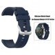 thumbnail image 1 of Correa deportiva de silicona para Huawei Watch GT/GT Active de 46 mm (azul oscuro), 1 of 8