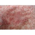thumbnail image 4 of oneOone Cotton Silk Light Pink Salmon Fabric Check & Texture Geometric Craft Projects Decor Fabric Printed By The Yard 42 Inch Wide, 4 of 4