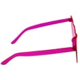 thumbnail image 2 of Neon Pink Acrylic Heart Cat-Eye Glasses (Each), 2 of 2