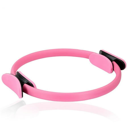 

Fiomva Yoga Circle Durable Dual Grip Pilates Ring for Muscle Exercise Kit Exercise Yoga Fitness Body Building Shaping Wheel Tool