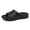 Black, variant on BETOOSEN Pillow Slippers for Men Shower Slippers Bathroom Sandals Ultra Soft Cushioned Thick Sole Indoor & Outdoor Slide Slippers