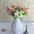 thumbnail image 3 of 1 Bouquet Artificial Flowers Plant Daisy Simulation Wedding Party Home Decor, 3 of 8