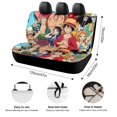 thumbnail image 2 of One Piece-theme Car Rear Seat Covers Back Elastic Flexible Car Seat Covers Decorative Fits Most Cars 120x59x76cm, 2 of 6