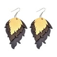 thumbnail image 2 of Home decor ZKCCNUK 2023 New Fashion Wooden Earrings Tourism Beach Holiday Earrings Jewelry Indoor Outdoors, 2 of 2