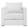 thumbnail image 6 of Modway Tahoe Outdoor Patio Powder-Coated Aluminum Armchair in White White, 6 of 8