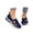 Blue#01, variant on Women's Orthopedic Shoes Woven Wide Arch Support Slip-On Orthowalk Sneakers Casual Breathable Soft Anti-Skid Sports Footwear 7.5&Silver