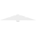 thumbnail image 2 of 72"W x 12"H x 2"D x 6"F, 4/12 Pitch, Kennewick Architectural Grade PVC Gable Bracket, 2 of 8