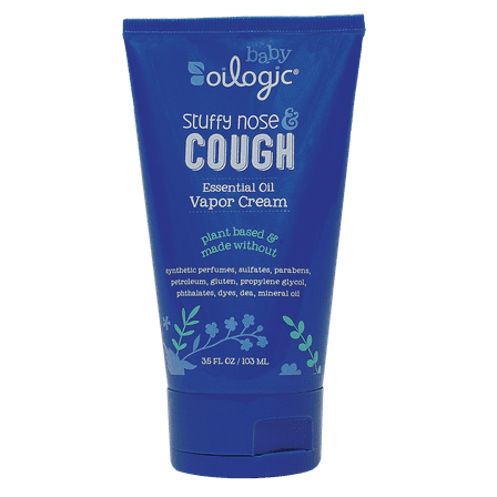 Oilogic Baby Stuffy Nose & Cough Vapor Cream, 3.5 FL OZ