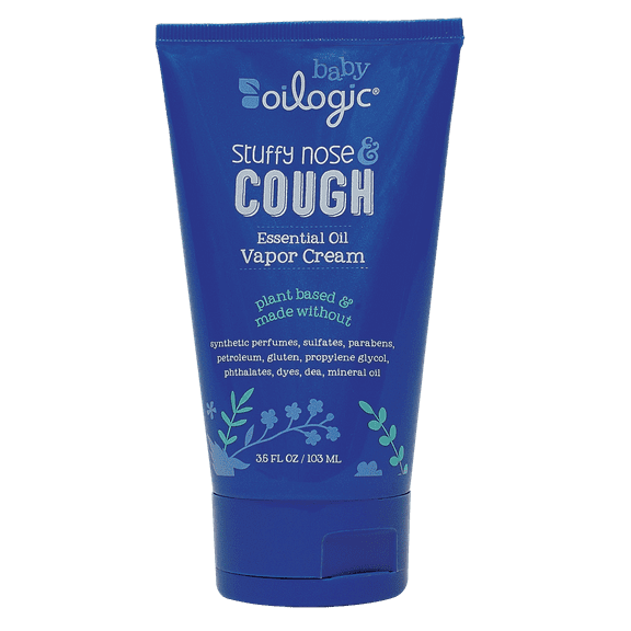 Oilogic Baby Stuffy Nose & Cough Vapor Cream, 3.5 FL OZ