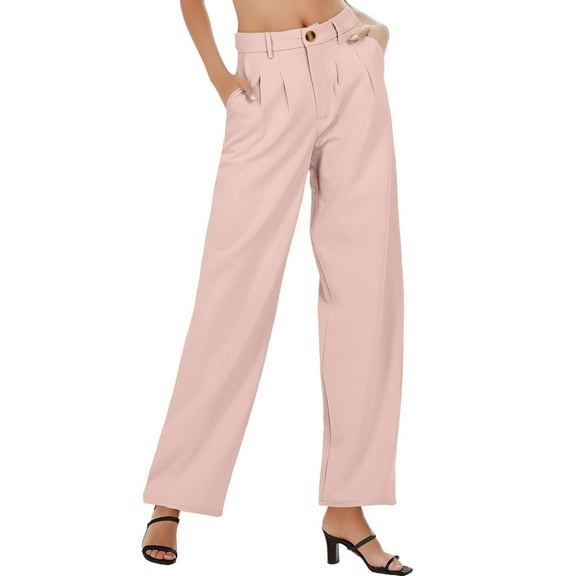 Sngxgn Women Pants Leggings Women's Casual Long Lounge Pants Drawstring(Pink,S)