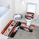 thumbnail image 3 of Juego de alfombras de baño de 3 piezas del equipo Broncos Alfombra antideslizante para baño de 31,5 x 20 pulgadas, 3 of 7