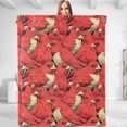 thumbnail image 1 of Bird Throw Blanket - Plush, Soft, Comfy, Lightweight, Warm, Fuzzy, Anti-Pilling, 1 of 6