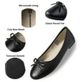 thumbnail image 2 of Alpine Swiss Iris Womens Ballet Flats Classic Bow Slip On Comfortable Shoes, 2 of 7