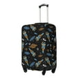 thumbnail image 2 of Kdxio Space Rocket Pattern Luggage Cover for Travel,Elastic and Durable,Fits 18-32 Inch,-No luggage included, 2 of 8