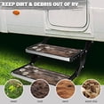 thumbnail image 5 of Yuyamidu Daisy RV Step Cover Board RV Carpet for Steps Universal RV Step Rug 4 Pcs RV Stair Covers Carpets with Hook and Loop Non-Slip RV Accessories, 5 of 7