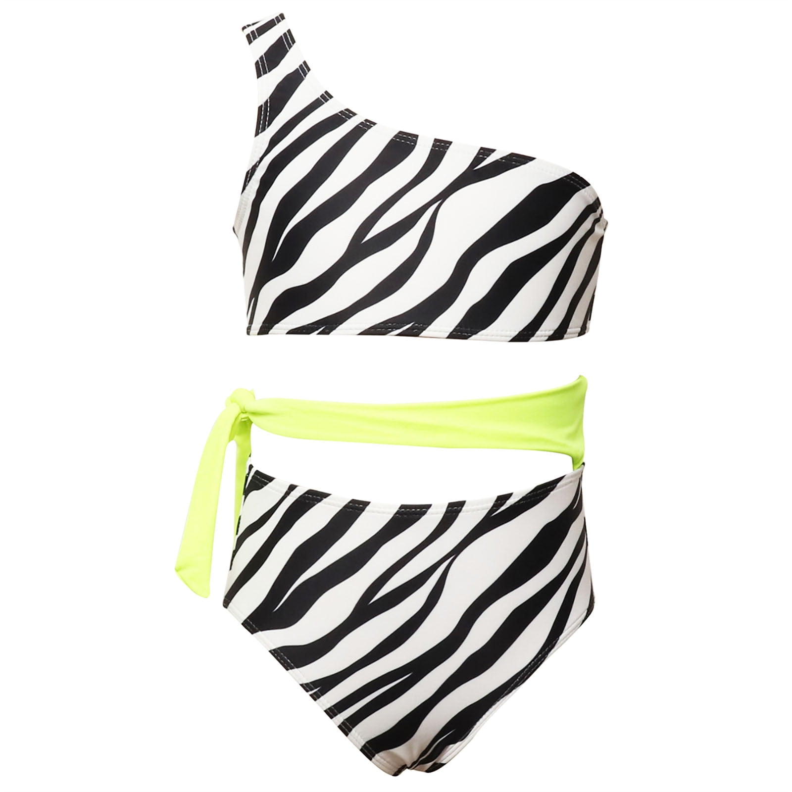 fvwitlyh Silk Swimsuits for Family Bikini Bikini Leaf Parent Swimsuit