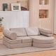 thumbnail image 1 of Couch 14PCS Luxury, Floor Sofa Modular Furniture for Adults,Kids, Modular Foam Play Couch Sectional Sofa My Lux Decor Round, 1 of 12