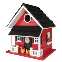 Hen House Birdhouse - Red