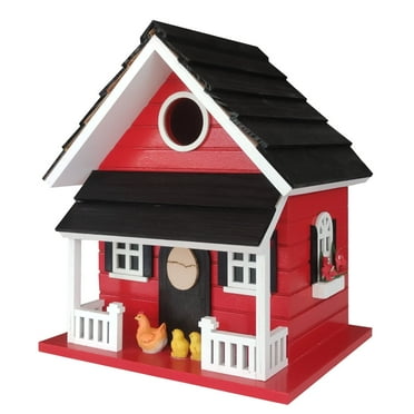 Hen House Birdhouse - Red