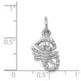 thumbnail image 3 of 10k White Gold Scorpion Charm, 3 of 3