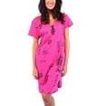 thumbnail image 2 of INGEAR Fish Graphic Cotton Casual Beach Dress Summer Plus Size Fashion Cover Up, 2 of 3