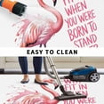 thumbnail image 5 of Pink Flamingo Outdoor Rug for Patio/Deck/Porch, Non-Slip Large Area Rug 4 x 6 Ft, Summer Animal Gradient Watercolor Indoor Outdoor Rugs Washable Area Rugs, Reversible Camping Rug Carpet Runner, 5 of 8