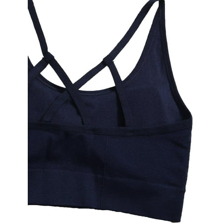 

Plain Round Neck Multicolor Women Sports Bras Women s