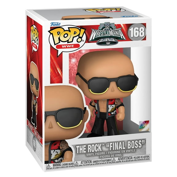 Funko The Rock WrestleMania 40 Fanatics Exclusive Pop! Vinyl Figure