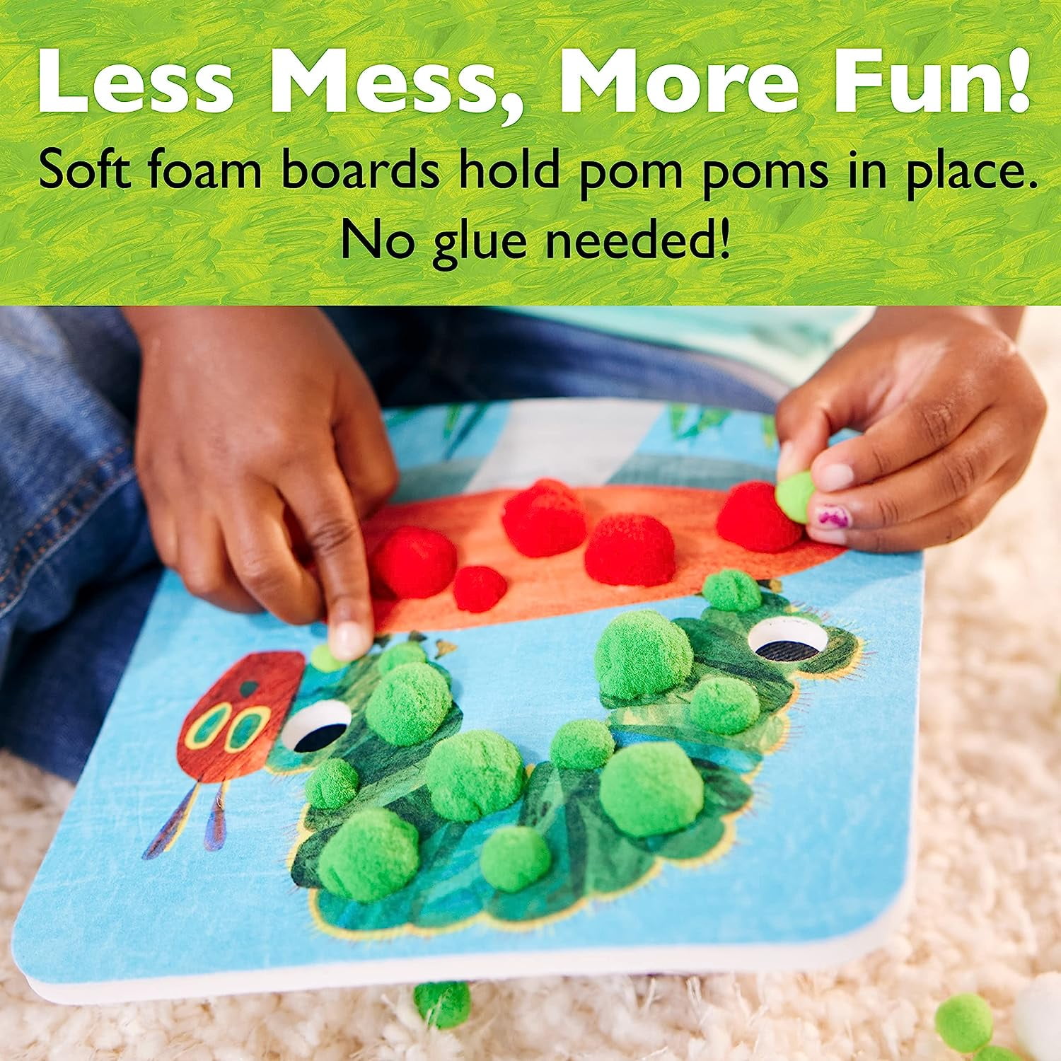 Creativity for Kids The Very Hungry Caterpillar Craft & Play Pictures - Arts and Crafts for Toddler Girls and Boys Ages 3+