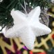 thumbnail image 4 of Wosthever 6 piezas de Navidad de oficina, estrella de 5 puntas, sala de estar, dormitorio, árbol de Navidad portátil, regalo reutilizable para interiores Kits de decoración para fiestas Wosthever HA069894-00, 4 of 6